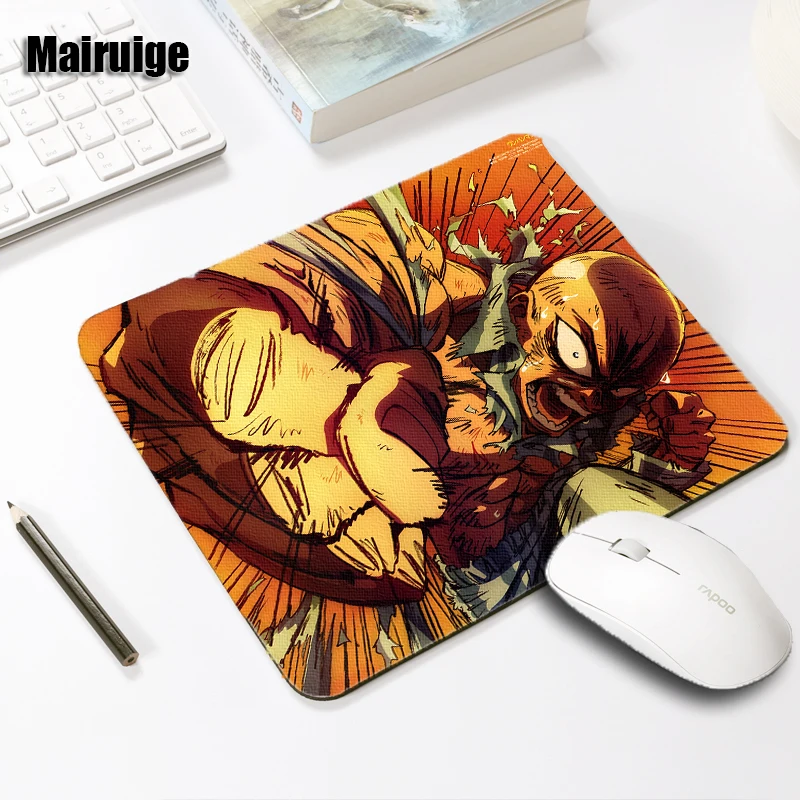 Смешной комиксный коврик для мыши Mairuige в стиле аниме ONE PUNCH MAN Super Hero с узором