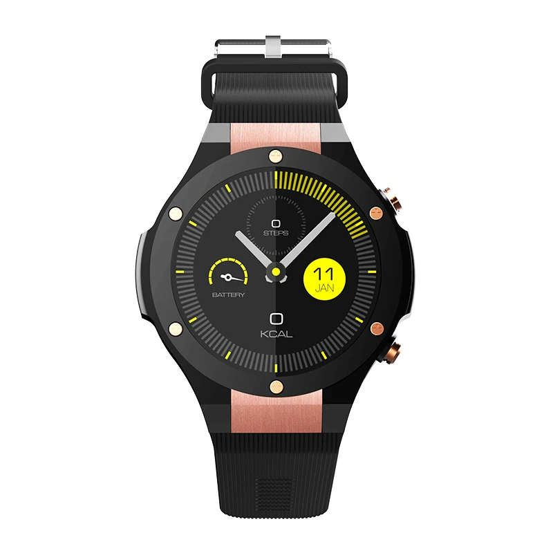 

Microwear H2 3G Smartwatch 1.39 inch Android 5.0 MTK6580 1.0GHz Quad Core 16GB ROM 5.0MP Camera Heart Rate Monitor Pedometer GPS