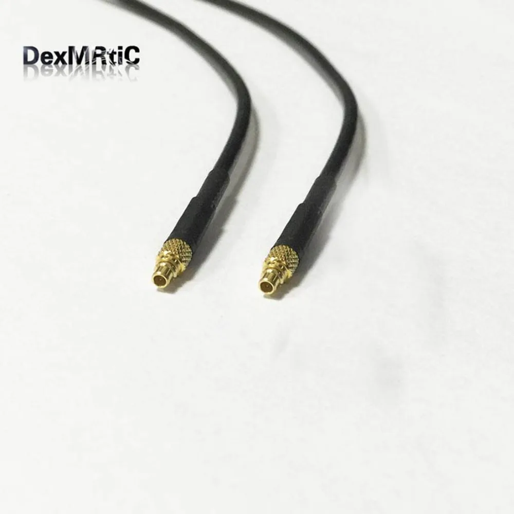 

New MMCX Male Plug straight Switch MMCX Male Plug ST RG174 Cable Adapter 20CM 8" Wholesale Fast Ship