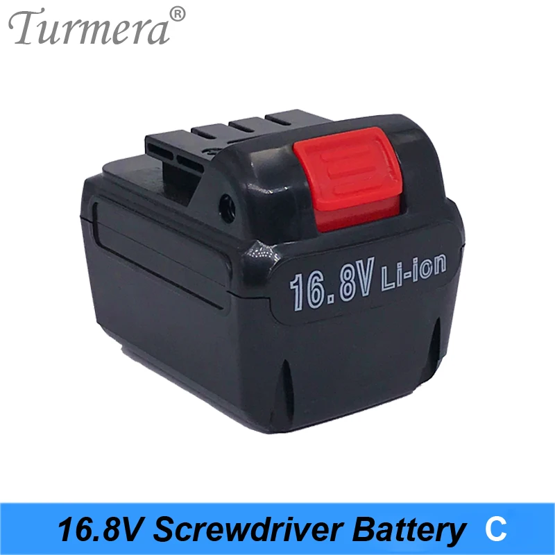 Turmera 16.8V 14.4V 4S 18650 battery pack 18650 battery pack battery mini lithium battery electric drill Cordless screwdriver battery shura shurik battery C 01