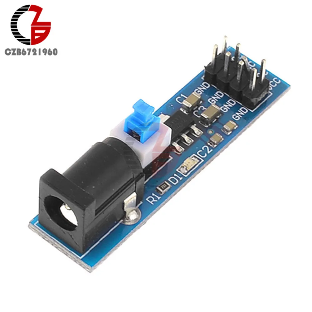 

Input: 6.5-12V Output: 5V AMS1117--5V power supply module