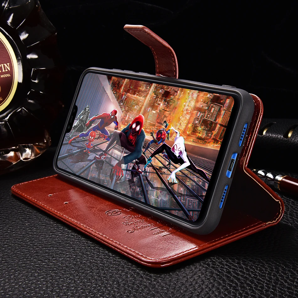 TOMKAS Wallet Flip Case for Xiaomi Mi 8 Lite Luxury Vintage Leather Silicone Back Cover Case for Xiaomi Xiomi Xaomi Mi 8 Lite (19)