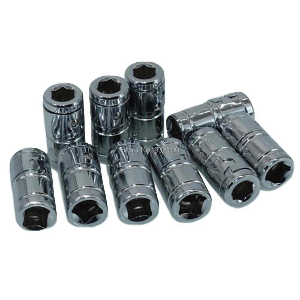 

10pcs 1/4" Drive Square Socket to 1/4" Hex Bit Adapter 1/4" Inch Drive Impact Dr to 1/4" Snap Hex Bit Screwdriver Bit Adaptor
