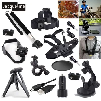 

Jacqueline for Kit Accessories Mount for Sony Action Cam HDR AS15 AS20 AS200V AS100V AS30V AS100V AZ1 mini FDR-X1000V/W 4 k