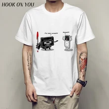 Мужская футболка, новинка, футболка с принтом гика и музыкального проигрывателя, забавная Дизайнерская футболка с надписью «I'm Your Father», Homme Camiseta, крутая Мужская футболка с круглым вырезом