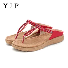 

YJP Crystal Flip Flops Sandals Beach Slide Women Shoes Summer Woman Sandals Slippers Rhinestone Ladies Sandalias Zapatos Mujer