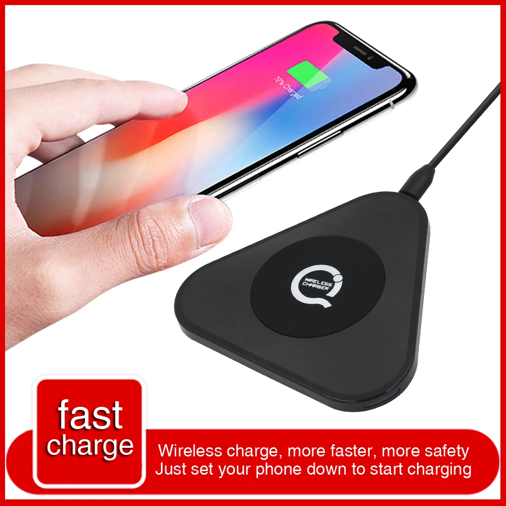 Standard Qi Wireless Charger Fast Charging Phone Charger For