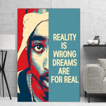 

Tupac 2pac Art Picture for Living Room Decoration Canvas Painting Home Decor