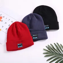 Bluetooth музыкальная шапка со стереонаушниками, гарнитура, динамик, беспроводная теплая шапка, Прямая поставка