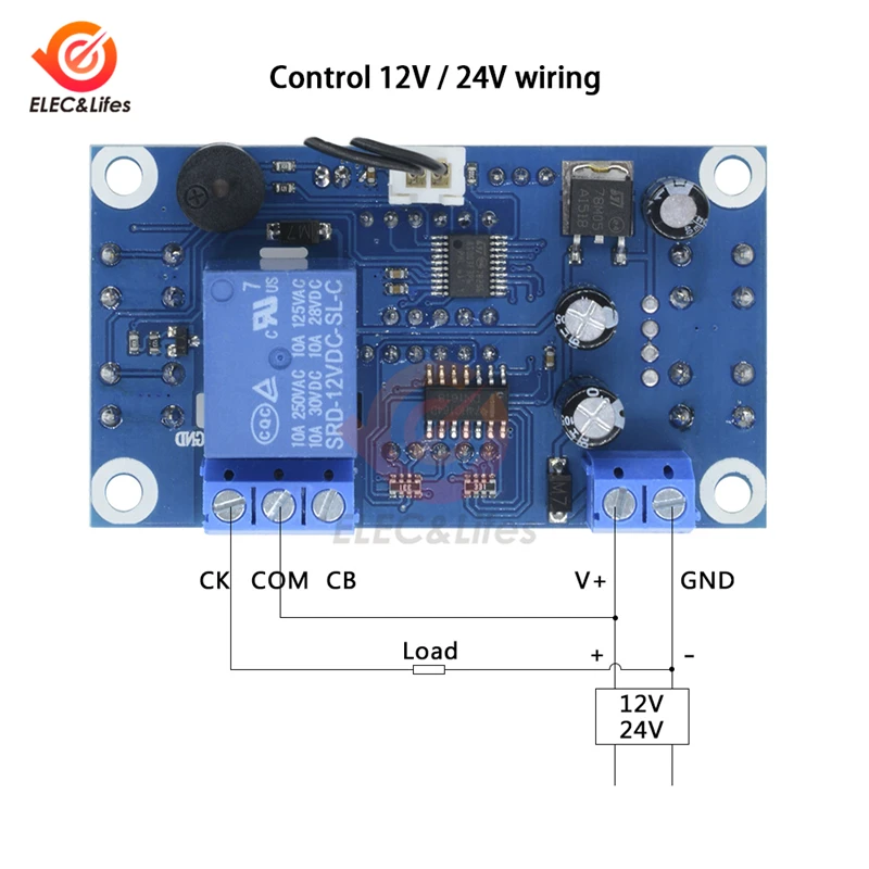 DK-W1308 светодиодный цифровой Температура контроллер 12V 10A термостат регулятор двойной нагреватель дисплея охладитель регулируемый термометр