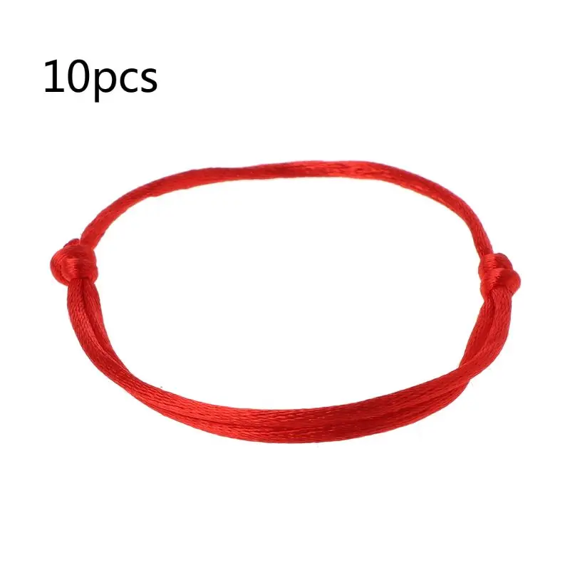 

10Pcs Kabbalah Red String Bracelet Evil Eye Jewelry Kabala Charm Fashion Jewelry