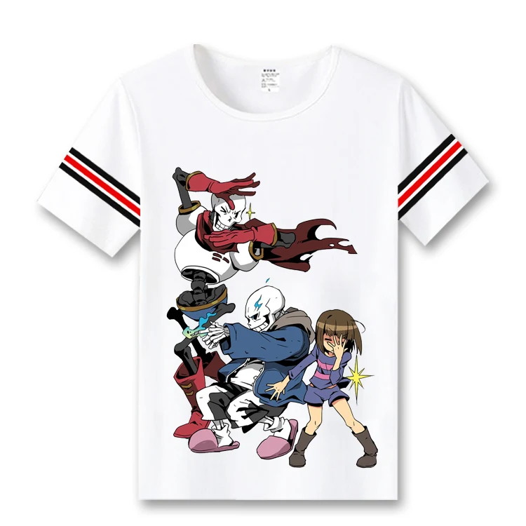 

[STOCK] 2018 Anime Undertale 100% Catton O-neck T-shirt Cosplay Costume S-XXXL For Halloween Free Shipping Cheap Good Quality.