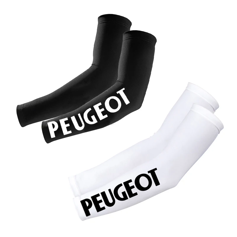 

Hot black white summer arm sleeve fishing camping cycling bicycle fitness driving arm warmers riding sunscreen arm sleeve