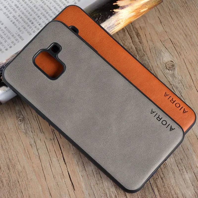 

Case for samsung galaxy j2 pro j3 j4 j6 2018 J3 J5 2016 j4 j5 j6 j7 prime plus funda Luxury Vintage leather case cover coque