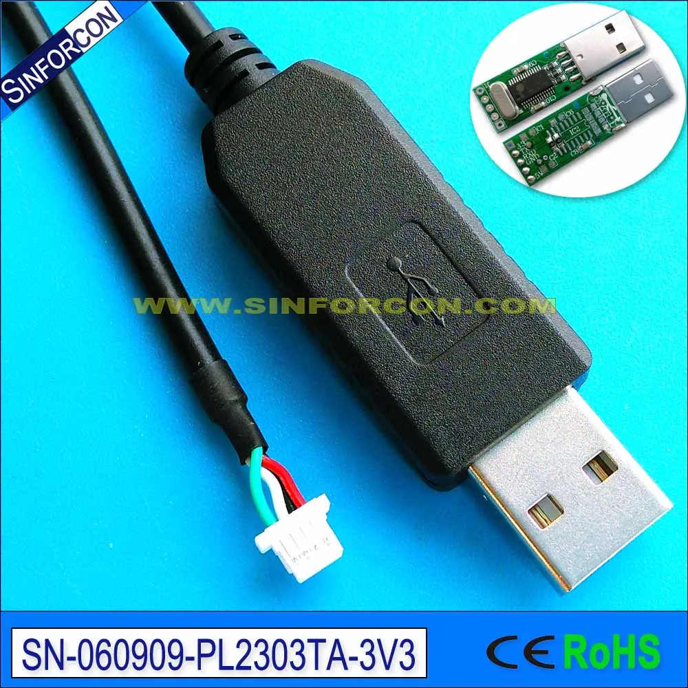 Pl2303ta usb uart ttl скачать кабель для win8 win10 с 4-контактный JST SH1.0mm гнездо