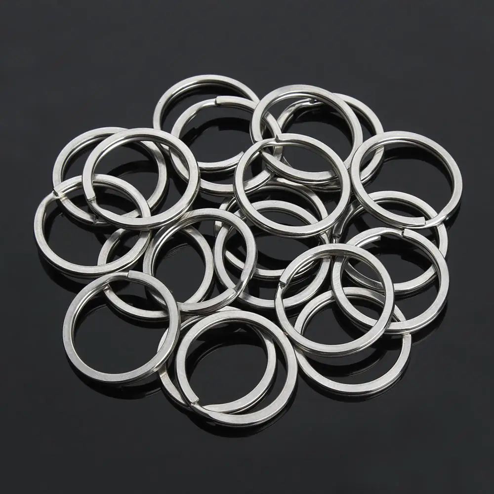

Xinyao 20pcs/lot outer diameter 23mm stainless steel key ring key chain clasps diy material connectors F2220