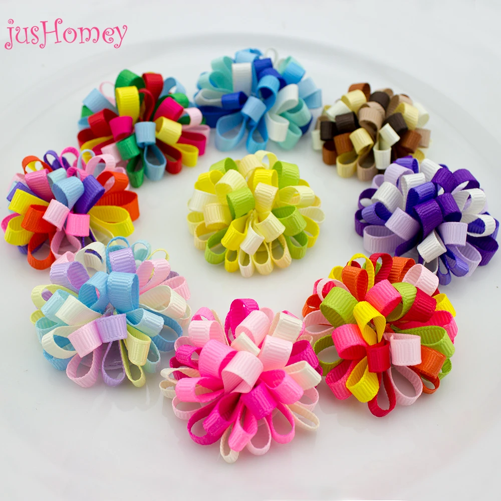 baby ribbon flowers