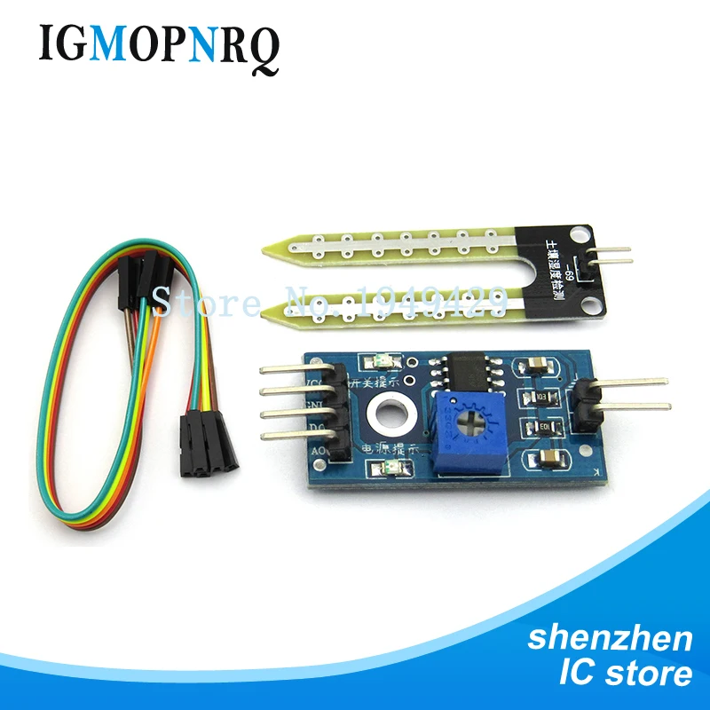 

5pcs Soil Hygrometer Humidity Detection Module Moisture Water Sensor Soil moisture