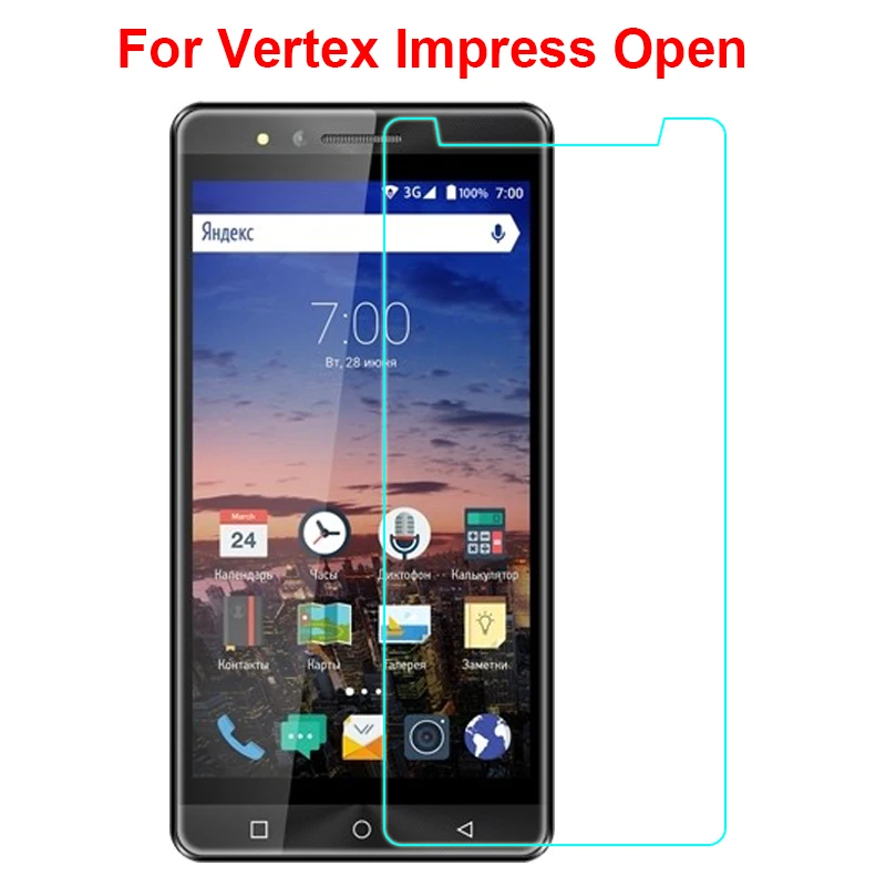 Закаленное стекло для Vertex Impress Hero impress Open Luck защита экрана Защитная пленка