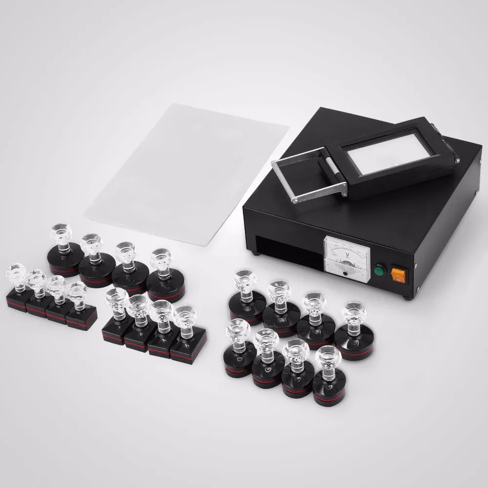 

70*110mm Exposure area Photosensitive Seal Machine Kit Light-Sensitive Clear Impression Stamp Maker