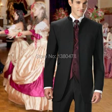 Лидер продаж года распродажа Костюмы жениха Смокинги для женихов Best мужчина костюм Свадебный дружки/Для мужчин Костюмы Жених(куртка+ Брюки для девочек+ галстук+ жилет) 4 шт