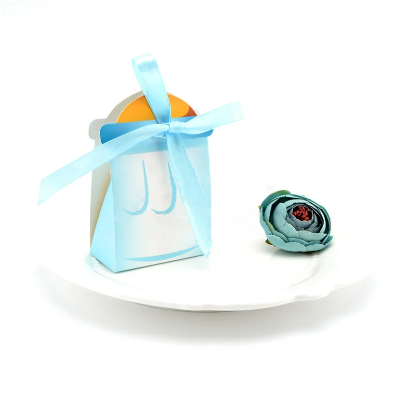 Harga 50 Buah Lot Botol Susu Bayi Kotak Permen Merah Muda Gadis Biru Anak Laki laki Bayi Shower Baptisan Pembaptisan Hadiah Ulang Tahun Pesta Souvenir B