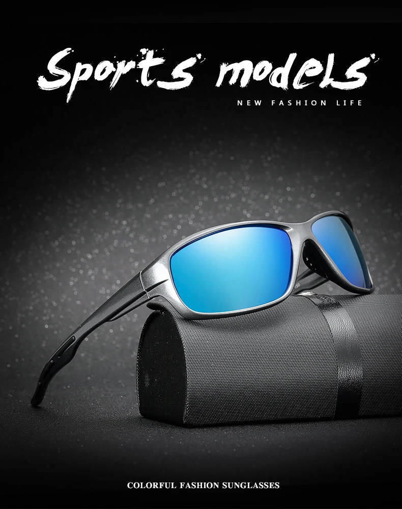 Брендовые Классические поляризованные солнцезащитные очки мужские очки для вождения черные очки для рыбалки и вождения мужские солнцезащитные очки Gafas masculino