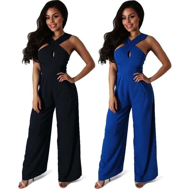 black wide leg jumpsuit outfit