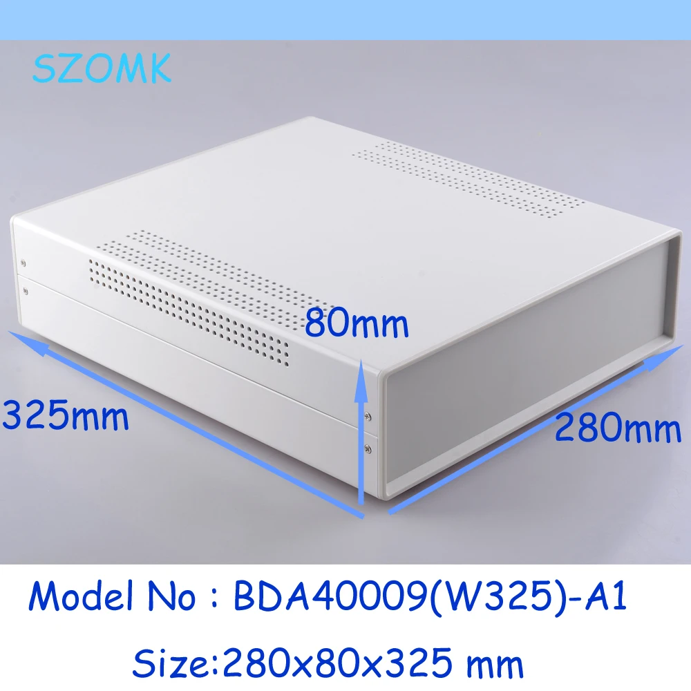80x280x325 mmelectronic project box extrusion enclosure housing electronic box steel iron housing project case 1pcs 220x120x325mm new electronics project box pcb holder steel iron housing project case extrusion enclosure housing