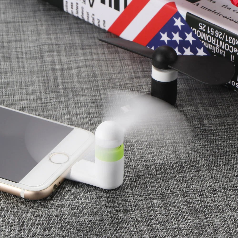 Mini mobile phone USB Fan Portable Hand Fan for Android OTG Smartphone
