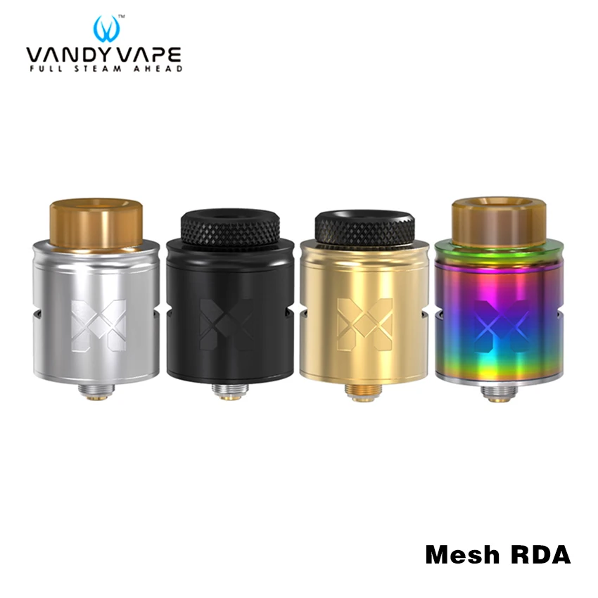 Originele Vandy Vape Mesh RDA Tank 1.0 ML 24mm met Bodem Voeden Squonk