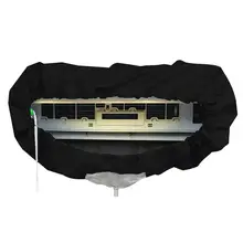 2 вида кондиционер Чистящая крышка Черный Синий стирка Настенный Кондиционер Чистка защитный чехол от пыли