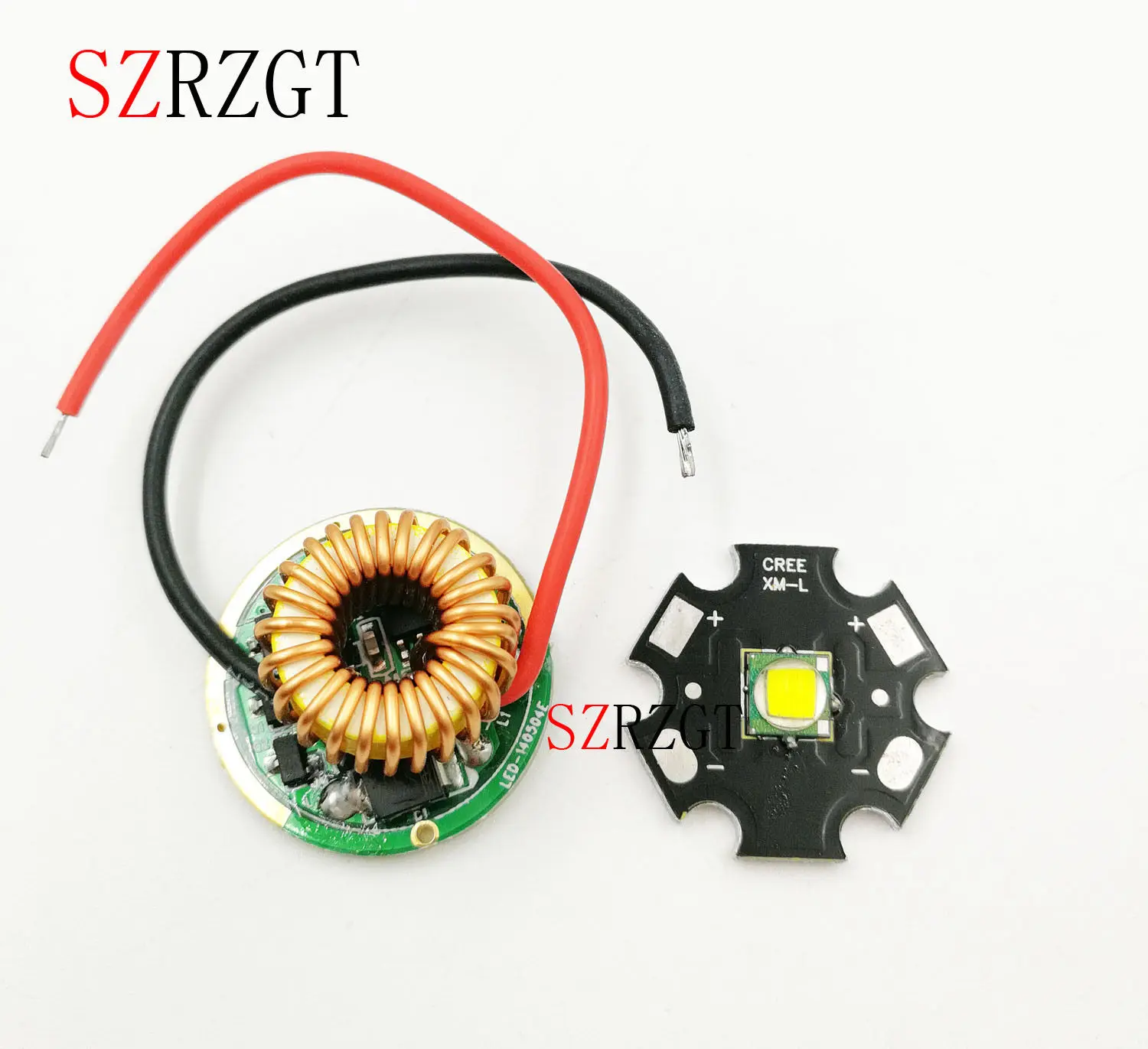 DC3.7V 2.5A LED Dimmer Driver 10W 20mm Cool White Cree XML U2 LED Light Bead