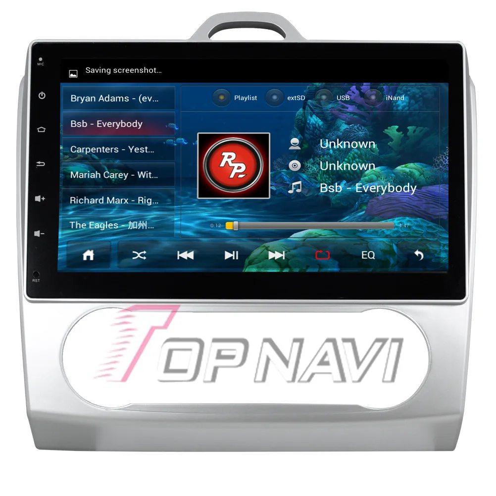 Best Topnavi 10.2" Quad Core Android 6.0 Car GPS Navigation for Focus 2 Auto Autoradio Multimedia Audio Stereo,NO DVD In Dash 9