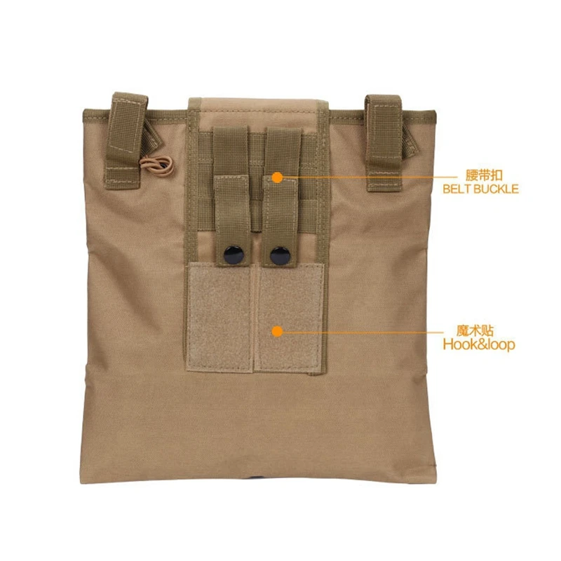 Страйкбол Тактический Molle большой складной журнал дампа Drop Pouch военные Охотничьи аксессуары складная сумка для восстановления Mag