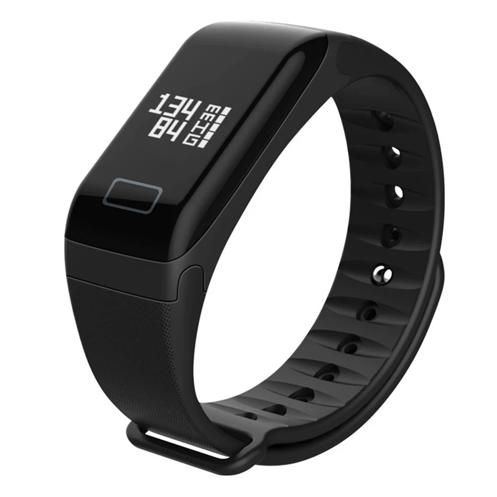 

F1 Mens Smart Watch Sport Pedometer Stopwatch Heart Rate Blood Pressure Wristband IP67 Waterproof Bracelet for Android IOS Phone