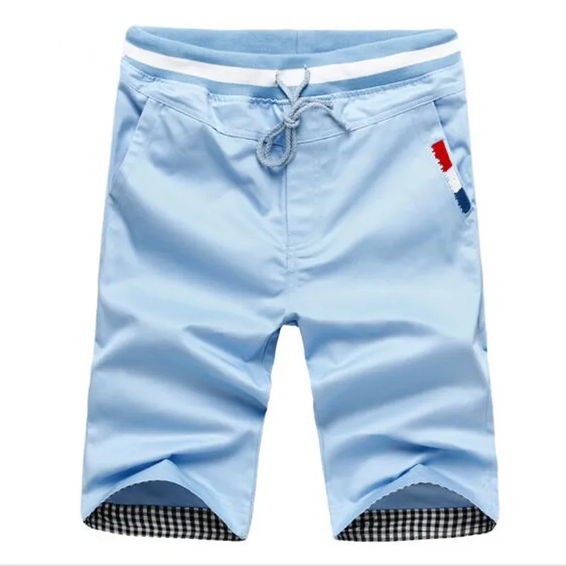 Thintenda Fsahion летние мужские Шорты повседневные однотонные мужские шорты для фитнеса хлопковые мужские пляжные шорты Мужская одежда Большие размеры M-4XL