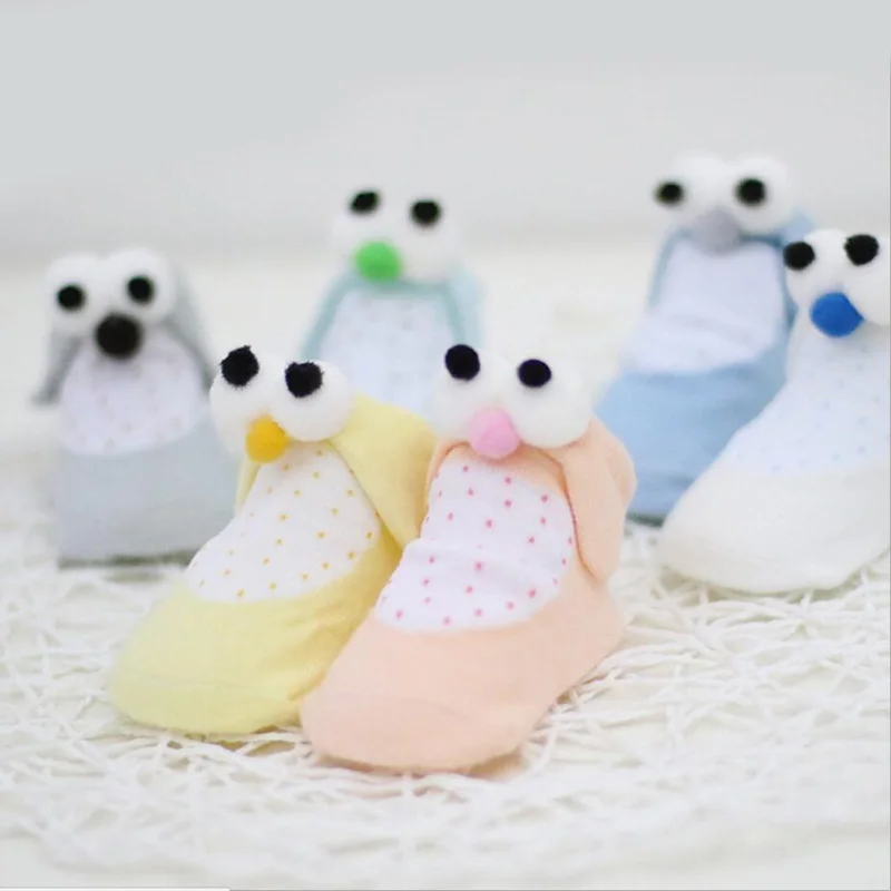 Малышей носки для маленьких мальчиков и девочек Симпатичный мультфильм Пингвин дизайн гетры для новорожденных Носки для девочек лето