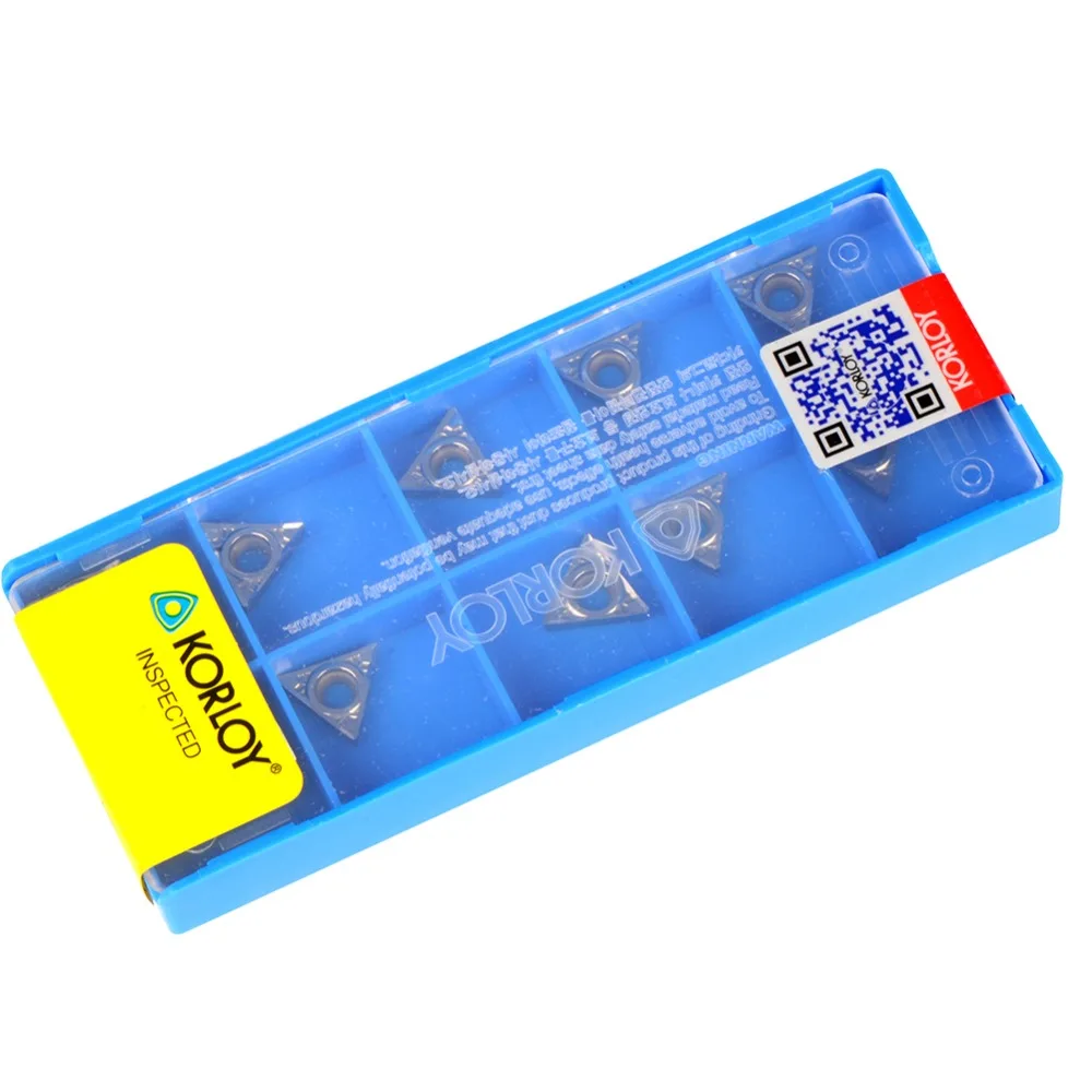 Ferramentas de Tornear Insert para Semi-acabamento e Acabamento da Liga de Alumínio Korloy Tungsten Carbide Virando Tcgt 110204 Tcgt110204-ak