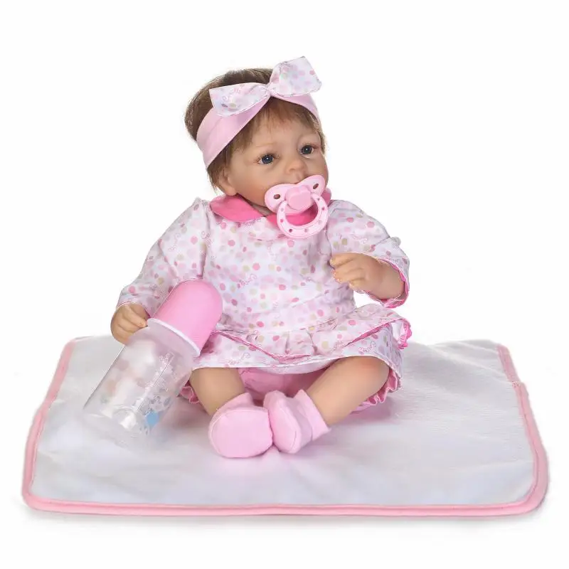 NPKCOLLECTION 40cm Soft silicone reborn baby doll toys lifelike lovely newborn babies girl dolls kids brinquedos play house toy NPKCOLLECTION 40cm Soft silicone reborn baby doll toys lifelike lovely newborn babies girl dolls kids brinquedos play house toy