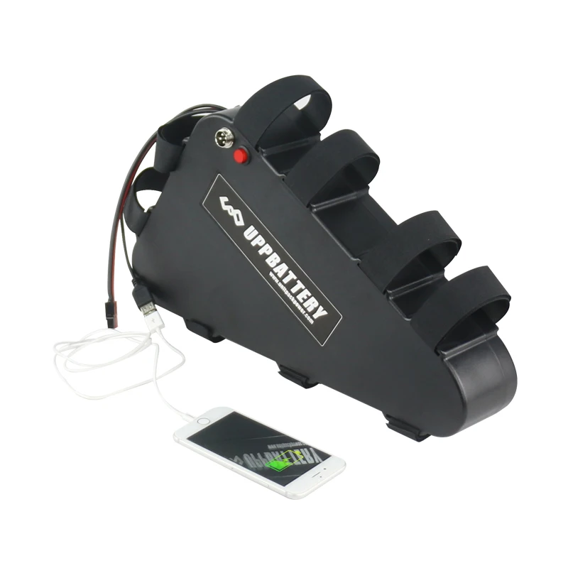 

US EU No Tax Powerful 48V 14Ah Tiangle Lithium Battery Pack for 48V 1000W Electric Bike Bafang BBSHD Motor Kit