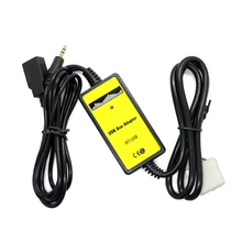 Auto Car USB 3 5mm Auxiliary Audio Aux Cable USB Aux Adapter Car MP3 Player For