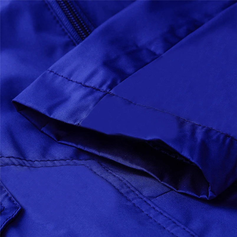 Women Jacket Fashion Cloth Casual Coat Winter Hooded Long Sleeve Lightweight Rain Jacket Raincoat Trench Overcoat #FS#4NV01 (14)