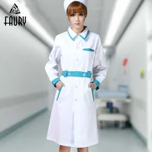 Костюм больничной медсестры, аптека, Рабочая Униформа с длинным рукавом, новое платье в аптеке, спа-косметичка, рабочая женская одежда