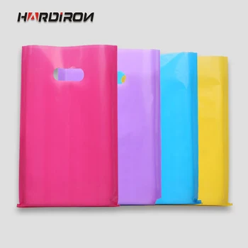 

HARDIRON Pure Color Shopping Clothing Bag Customizable LOGO Plastic Gift Pouch High-Grade Jewelry Packet Cosmetic Packaging Sack
