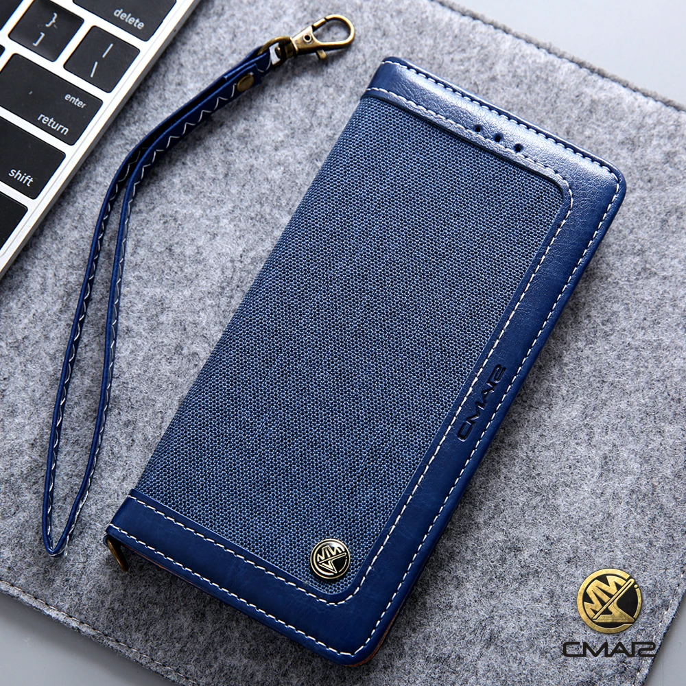 

P20 Lite Denim Leather Case For Coque Huawei P20 Case Magnet Wallet Cover Case For Funda Huawei P20 Pro Case Hoesje