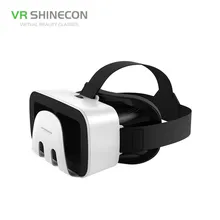 Виртуальной реальности VR Box VR SHINECON 3D очки гарнитура для 4,7-6," смартфон Захватывающий игровой+ геймпад и портативный Imax кинотеатр