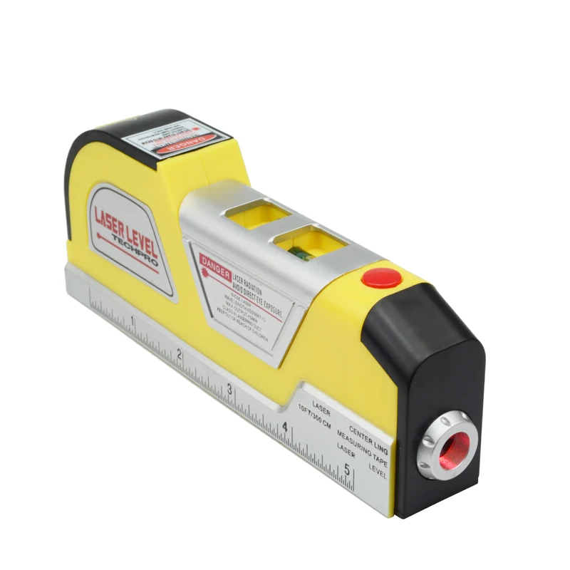 

One Line Laser Spirit Level Aligner Horizon Vertical Cross Line Tape Measure Ruler