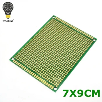 

WAVGAT 7X9 cm double-Side Copper prototype pcb 7*9 cm Universal Board for Arduino