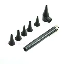 Новый черный стиль пера Earcare Professional Otoscope диагностическая лаборатория Science Set